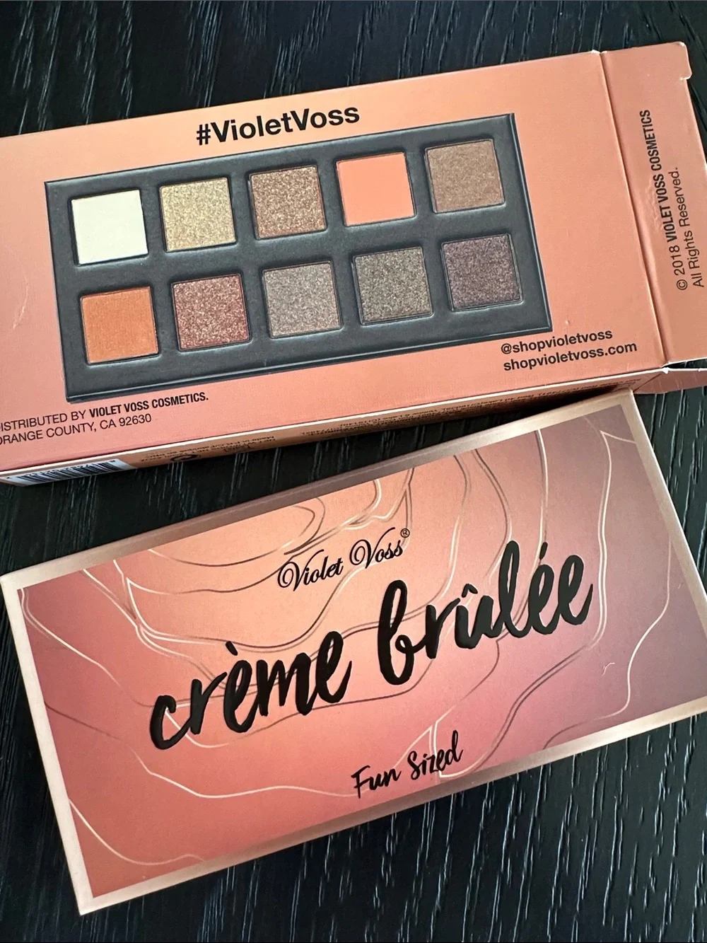 Violet Voss Peach & Bronze Shimmer Matte Eyeshadow Palette